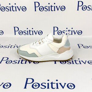 Buscemi Womens Ventura Light Blue Trio Leather Sneakers US 10 EU 40